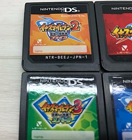 ［匿名配送］3ds イナズマイレブン　ソフト6本セット 3DS イナズマイレブン 6本セット ソフトのみ〈ネコポス発送〉【F7731
