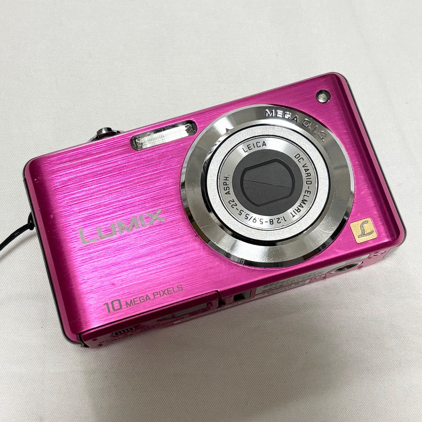 【送料無料】Panasonic/パナソニック/LUMIX/ルミックス/DMC-FS7/ピンク/コンパクトデジタルカメラ/デジカメ/撮影/写真/動作未確認/ジャンク品扱い/中古品/バッテリーパックなし 7,800円