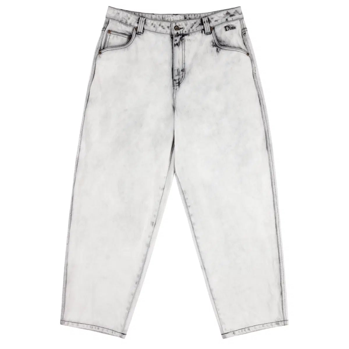 Dime ダイム Classic バギーデニムパンツ スモーク 白 XL 22,391円