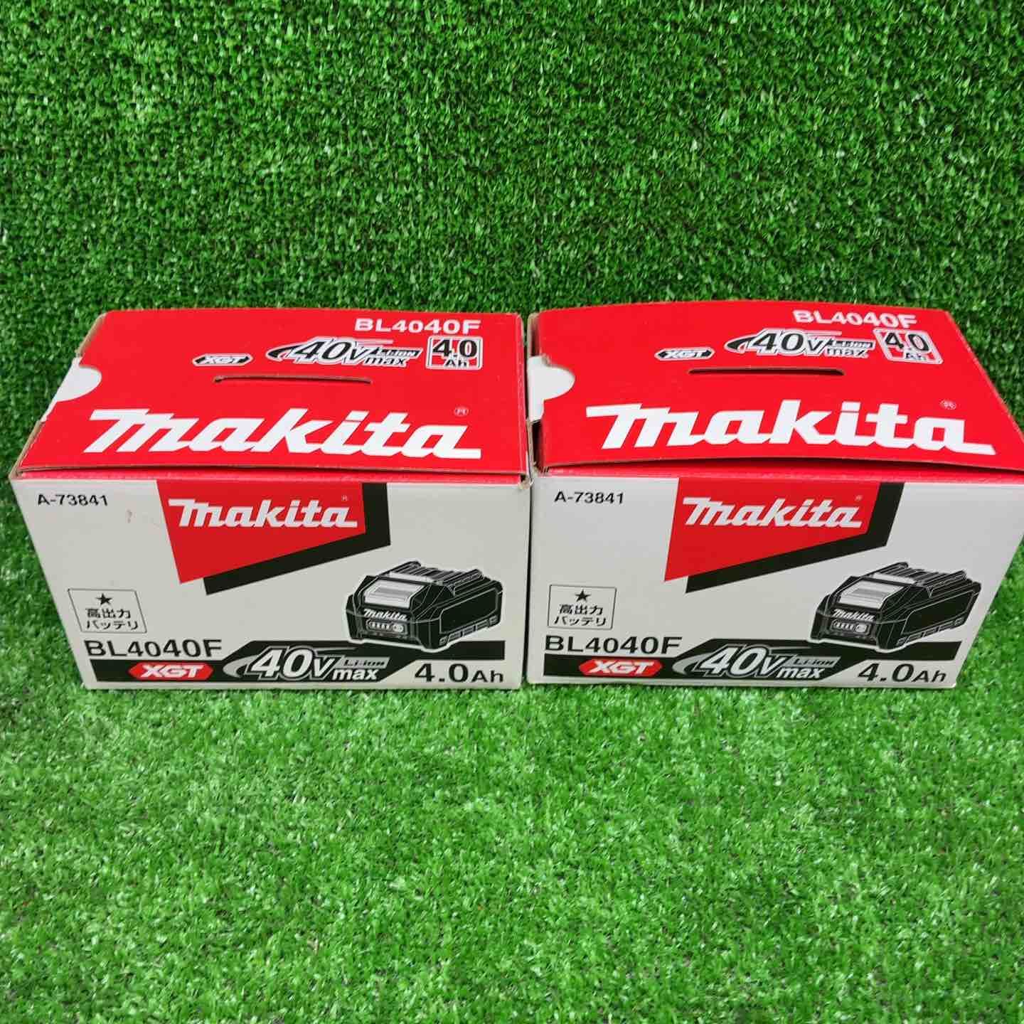 【未使用品】マキタ(makita) リチウムイオンバッテリー 40Vmax/4.0Ah BL4040F 2個セット【藤沢店】 26,000円