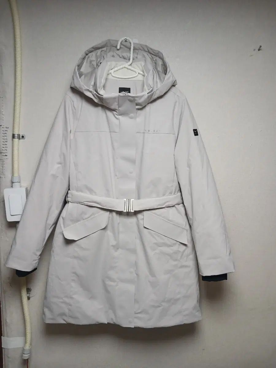 ウルシー(Wolsey) レディース ベルト付き ダックダウン ダウン