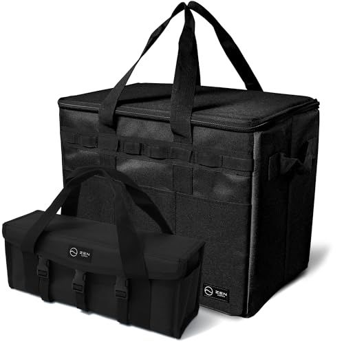 ZEN Camps ソフトコンテナ 37L 大容量 コンテナボックス ツールボックス 収納ボックス キャンプ アウトドア ギアケース 折りたたみ 軽量 車中泊ym