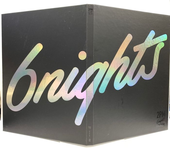 2PM 6nights CONCERT DVDハードケースセット　中古 2PM 6nights CONCERT 2017 JYP 2PM（トゥーピーエム）DVD 3枚組