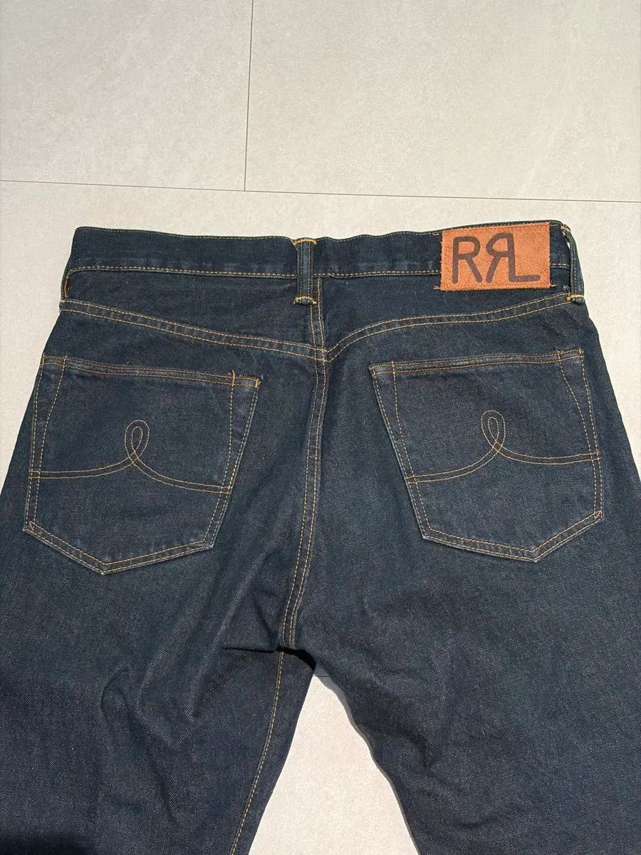 RRL(ダブルアールエル) ストレートフィット ワンウォッシュ セルビッジ ジーン 44,762円