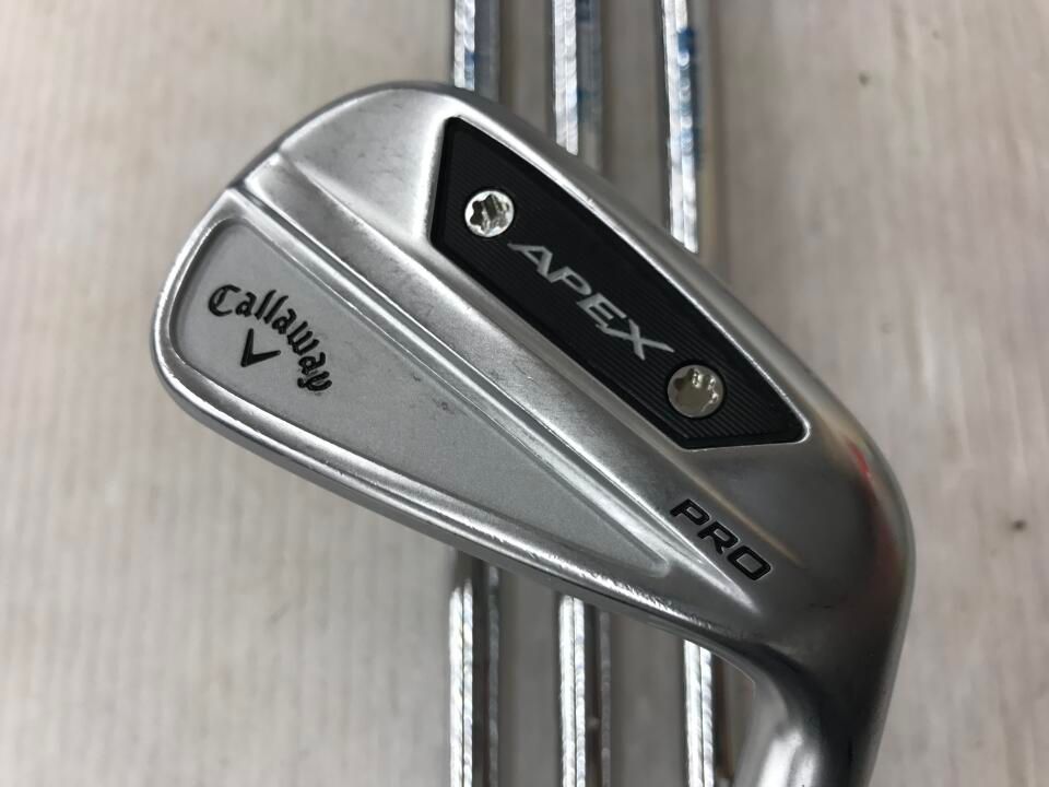 キャロウェイ　APEX PRO 2024　NSプロ Zelos 7　Sフレックス　アイアンセット　中古【最短即日発送】