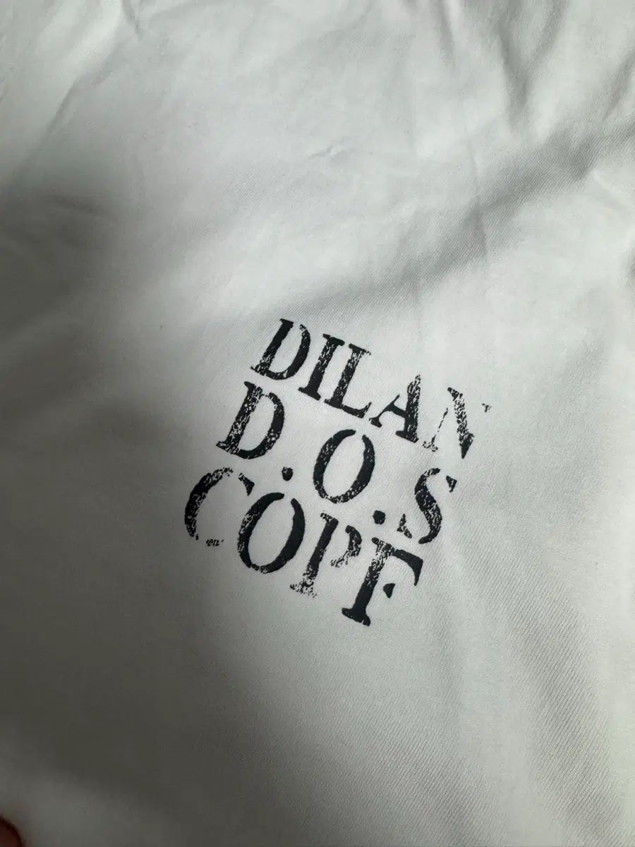 ディラン D-copf Tシャツ 白 1 RUN