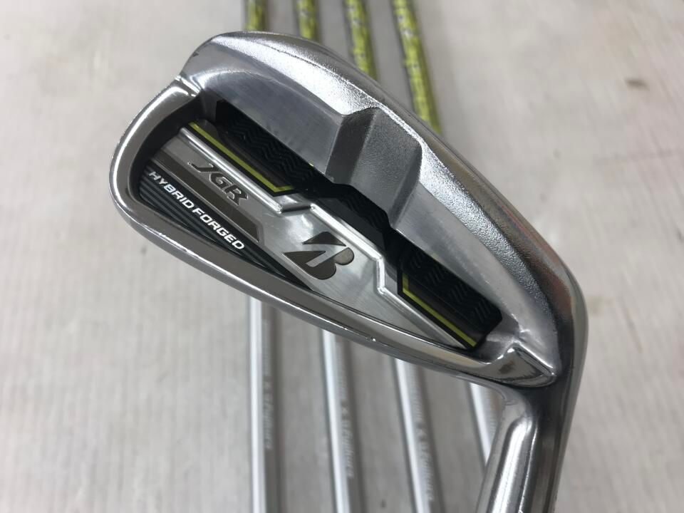 ブリヂストン　JGR HYBRID FORGED　Air Speeder J J16-12I　UNIフレックス　アイアンセット　中古【最短即日発送】
