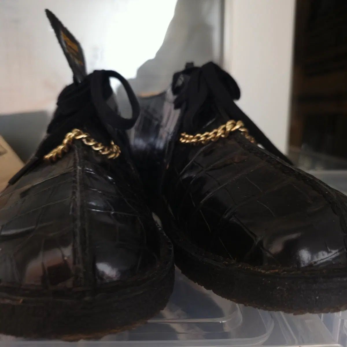 Clarks x Supreme x Martine rose デザート トラック ブラック - 24FW 290