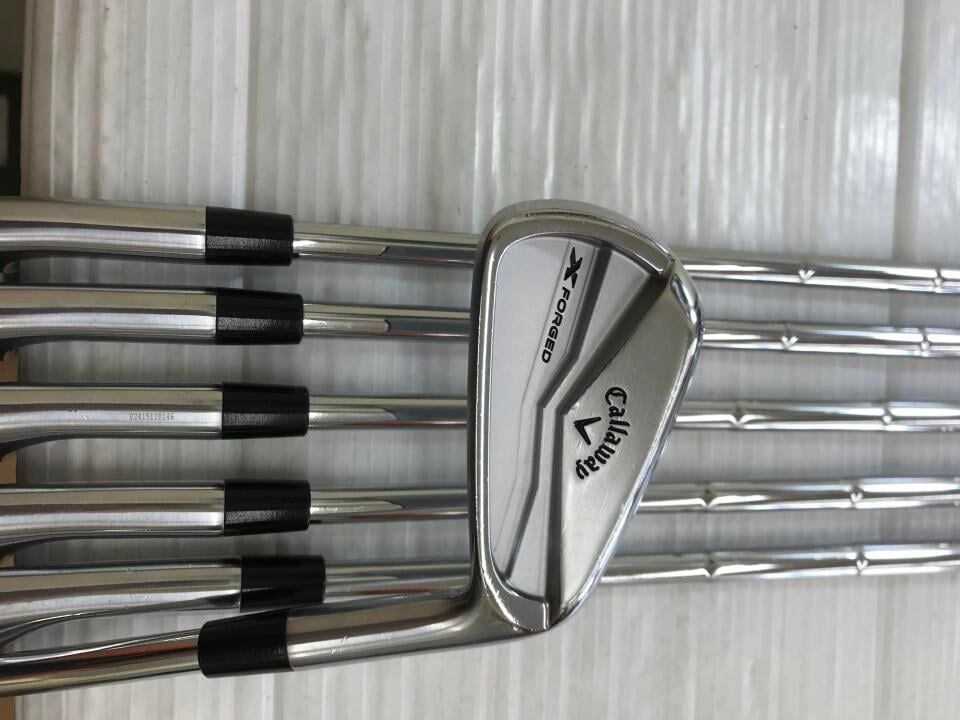 キャロウェイ　X FORGED 2024　ダイナミックゴールド MID 115　S200フレックス　アイアンセット　中古【最短即日発送】 50,256円