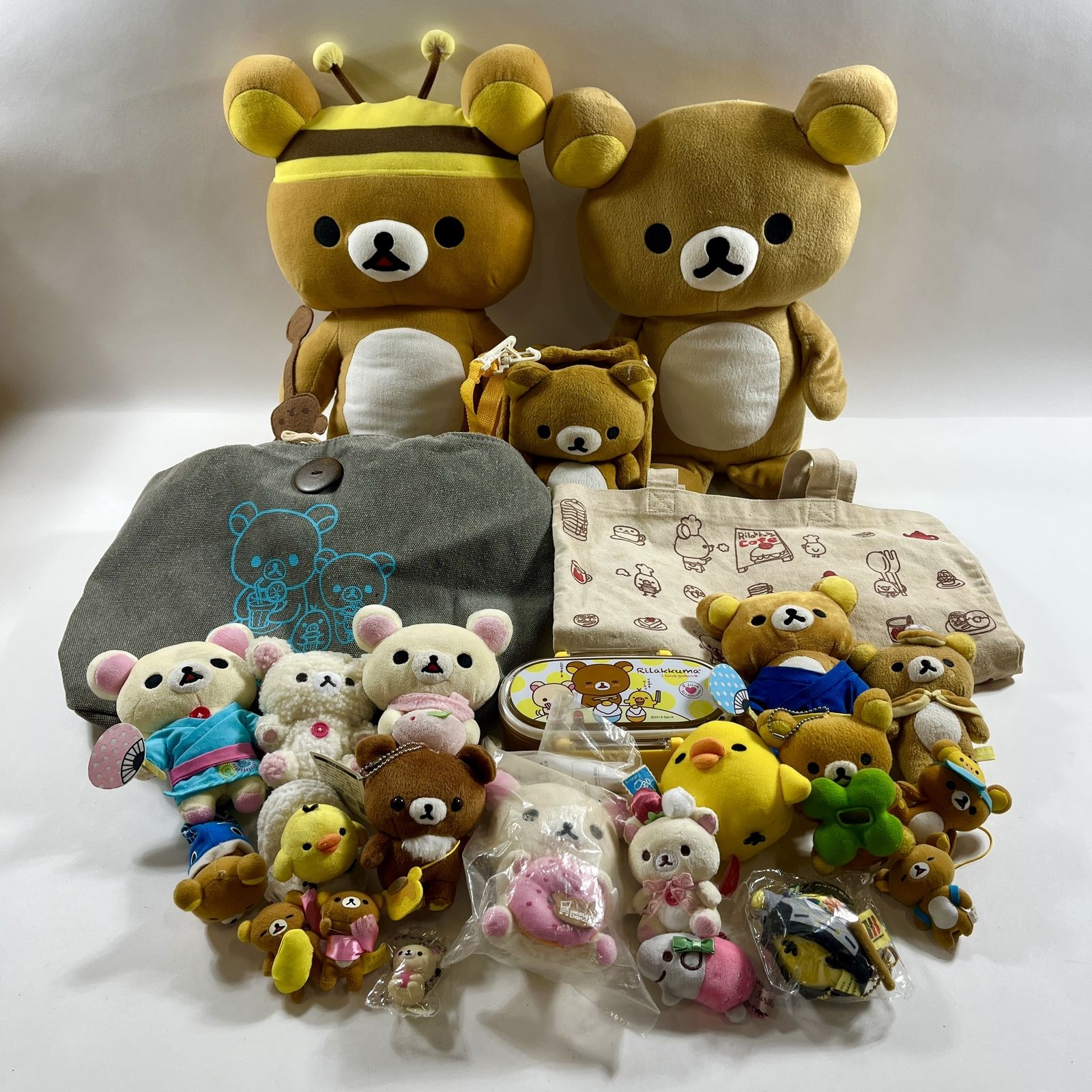 ★ リラックマ コリラックマ グッズ ぬいぐるみ マスコット まとめ商品 キイロイトリ San-X サンエックス 現状品 2.3kg