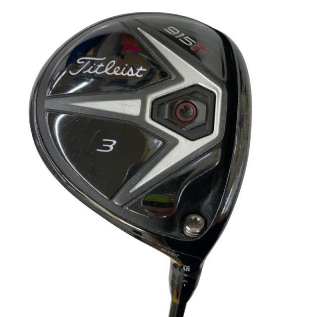 【中古】 タイトリスト 915 F 3W(15°) フェアウェイウッド FW Titleist Speeder 515 (フレックスSR) メンズ 男性用 右利き 右用 Cランク ゴルフクラブ