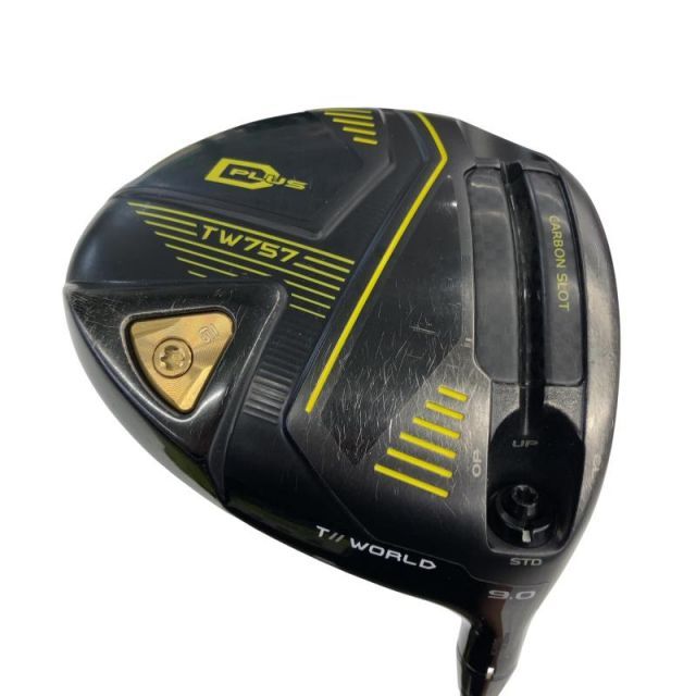 【中古】 本間ゴルフ TOUR WORLD TW757 D PLUS 9° ドライバー DR VIZARD FZ-5 (フレックスS) メンズ 男性用 右利き 右用 Cランク ゴルフクラブ