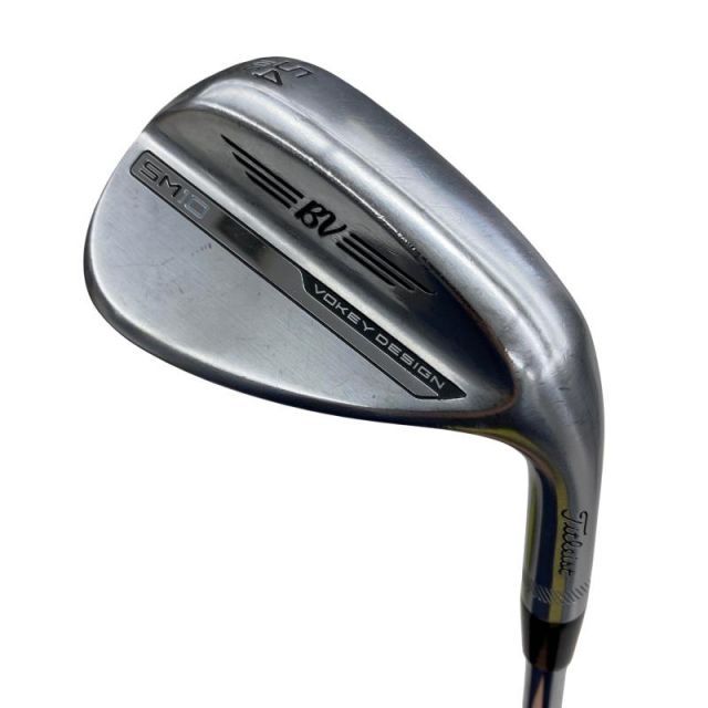 【中古】 タイトリスト VOKEY SPIN MILLED SM10 ツアークロム 54°/10°S ウェッジ WG BV 105 (フレックスその他) メンズ 男性用 右利き 右用 Cランク ゴルフクラブ
