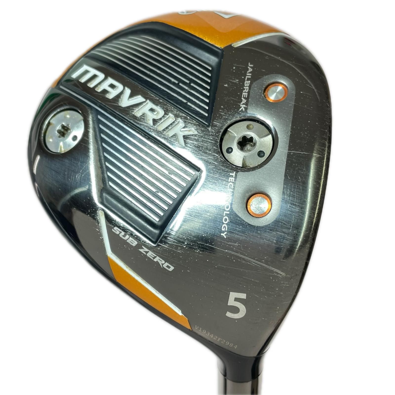 Callaway Golf キャロウェイゴルフ MAVRIK SUB ZERO FW 18° フェアウェイウッド フェースサビ有 カバー付