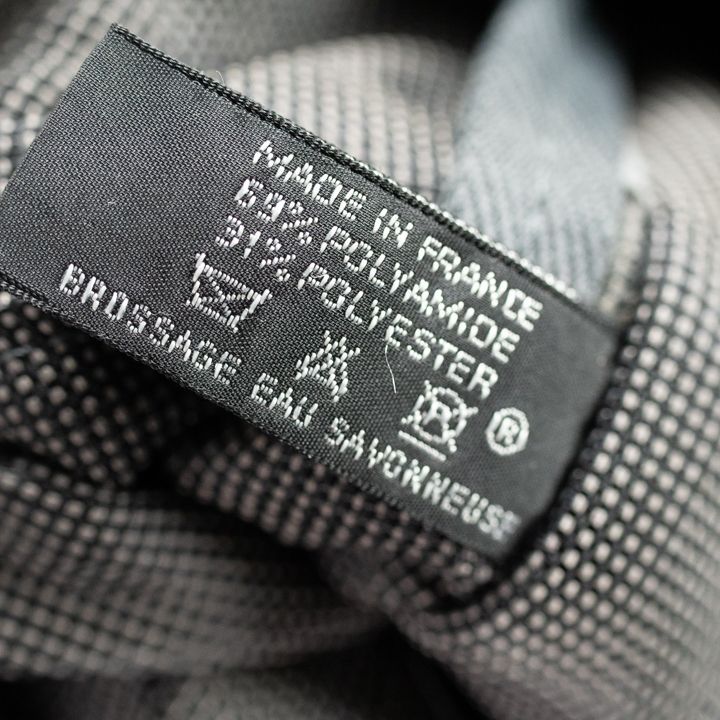 HERMES エルメス エールラインTGM キャンバス グレー シルバー金具