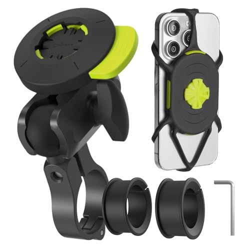 【Bone】 バイク スマホホルダー Moto Tie Connect 3 振動吸収シリコン 耐衝撃 4.7-7.2インチ ハンドルバー固定式送料無料 aeae9d7b
