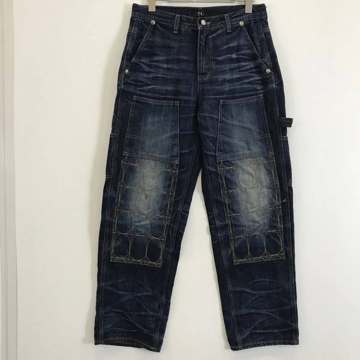 サグクラブ 26ss ヴィンテージ エンジェルズ ウォーク パンツ ブルー 2
