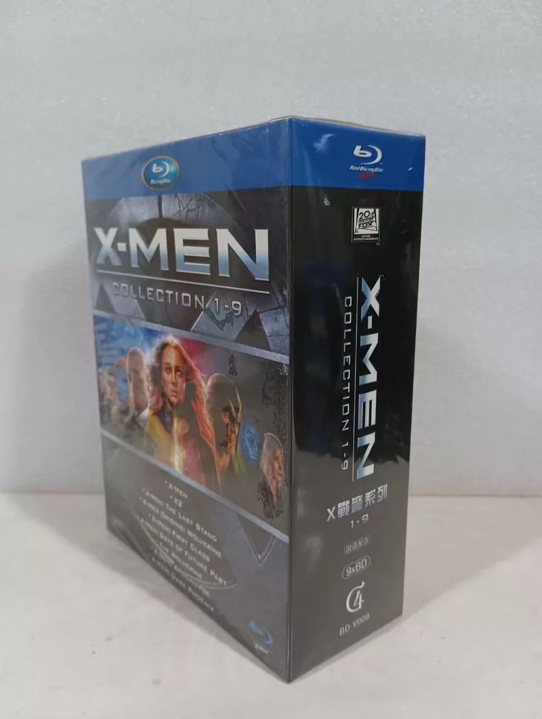 X-メン コレクション 1-9 9枚組 Blu-ray シリーズ 映画 ブルーレイ BOX