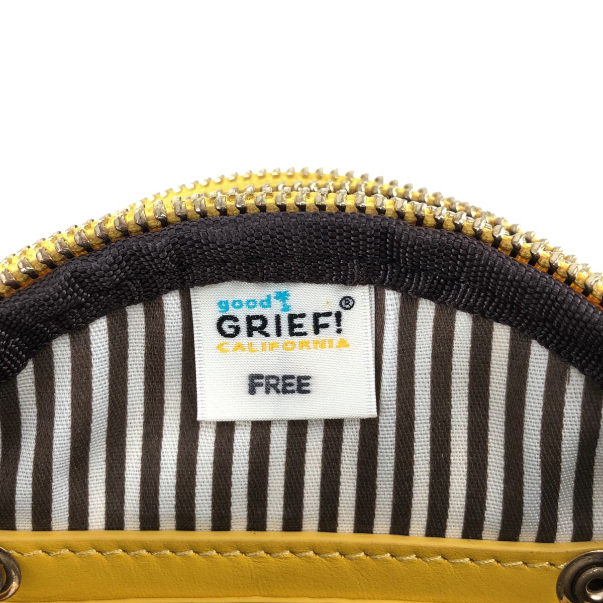 美品】 GOOD GRIEF / グッドグリーフ | 3連 スマイルポーチ | F