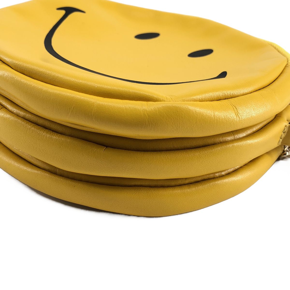 【GOOD GRIEF!/グッド グリーフ】 SMILE ポーチ 美品】 GOOD GRIEF / グッドグリーフ | 3連 スマイルポーチ | F