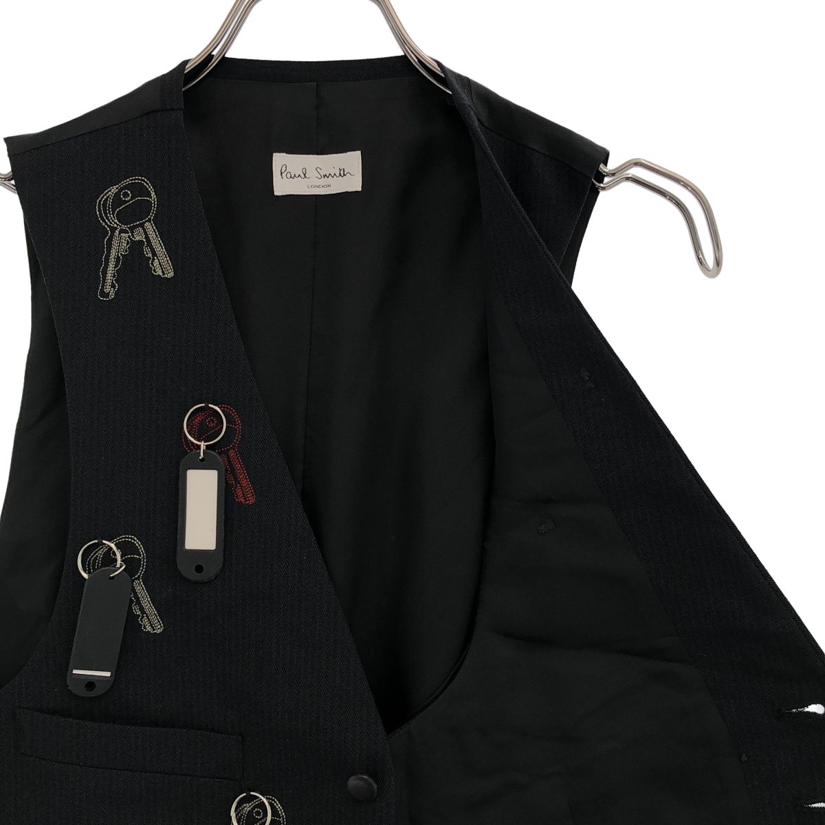 美品】 Paul Smith / ポールスミス | ウール ストライプ キーホルダー