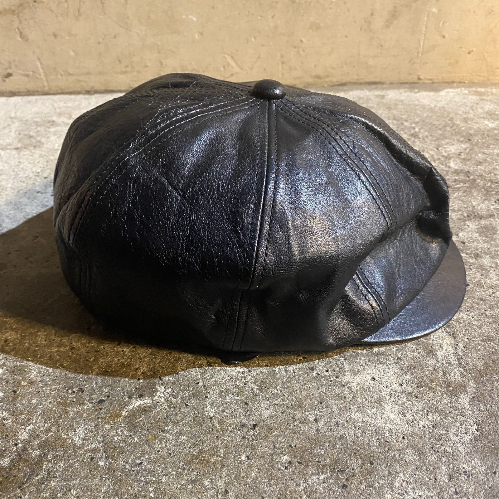 リアルマッコイズ　レザーキャスケット　ホースハイド　茶芯 THE REAL McCOY'S HORSEHIDE レザーキャスケット size7 3/4 ザ リアル