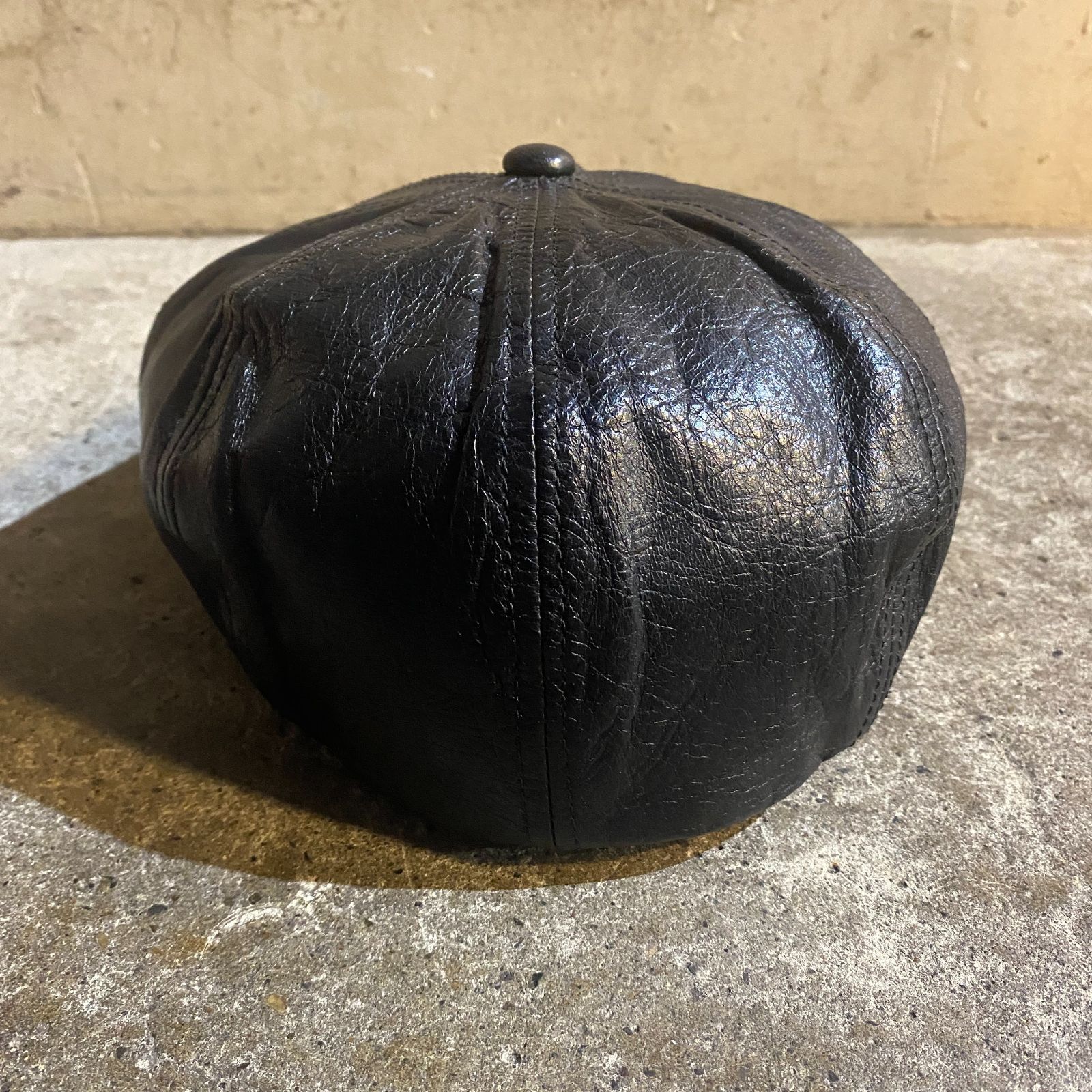 THE REAL McCOY'S HORSEHIDE レザーキャスケット size7 3/4 ザ リアル