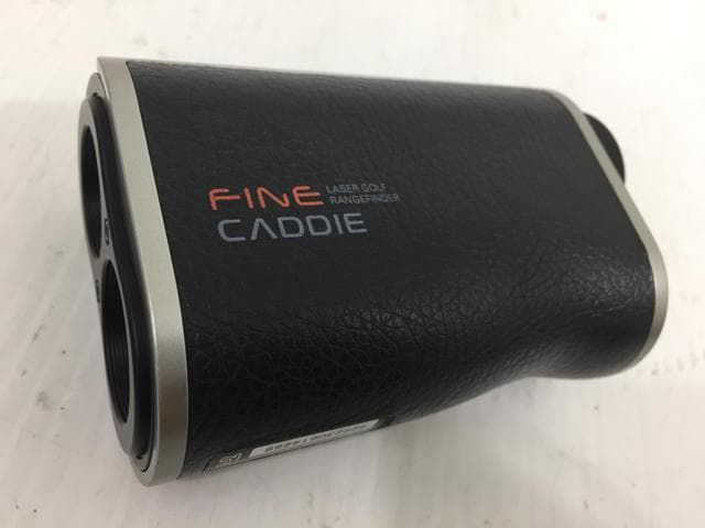 返品OK 【中古ゴルフ用品】FINE CADDIE レーザー距離計 ファインキャディ J100 [ブラック]