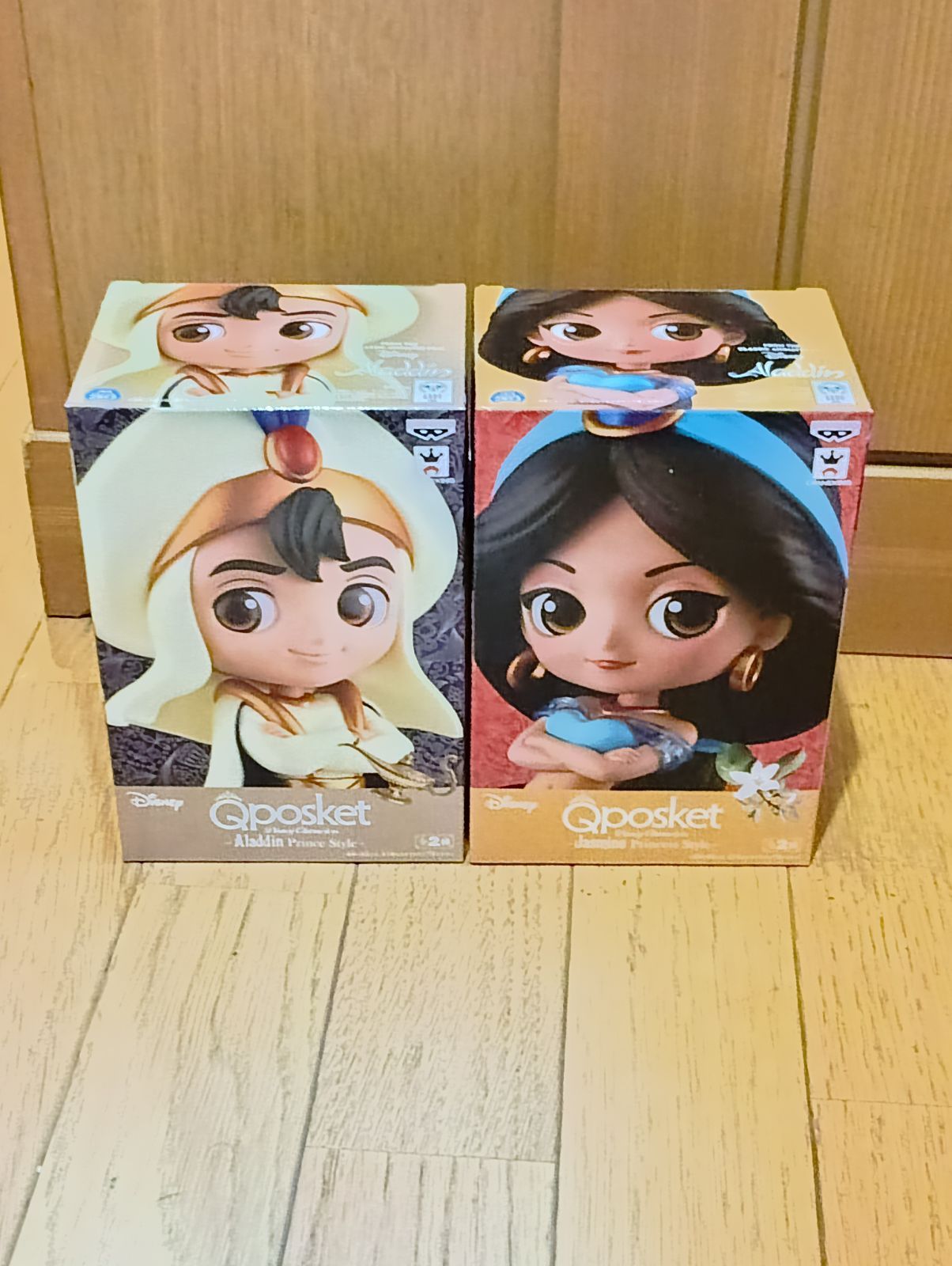 ディズニー フィギュア アラジン ジャスミン フィギュアQposket未開封