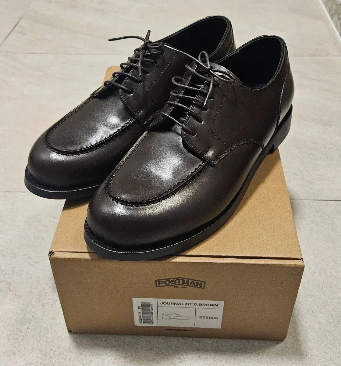 275 ポストマン ジャーナリスト ダークブラウン 新品