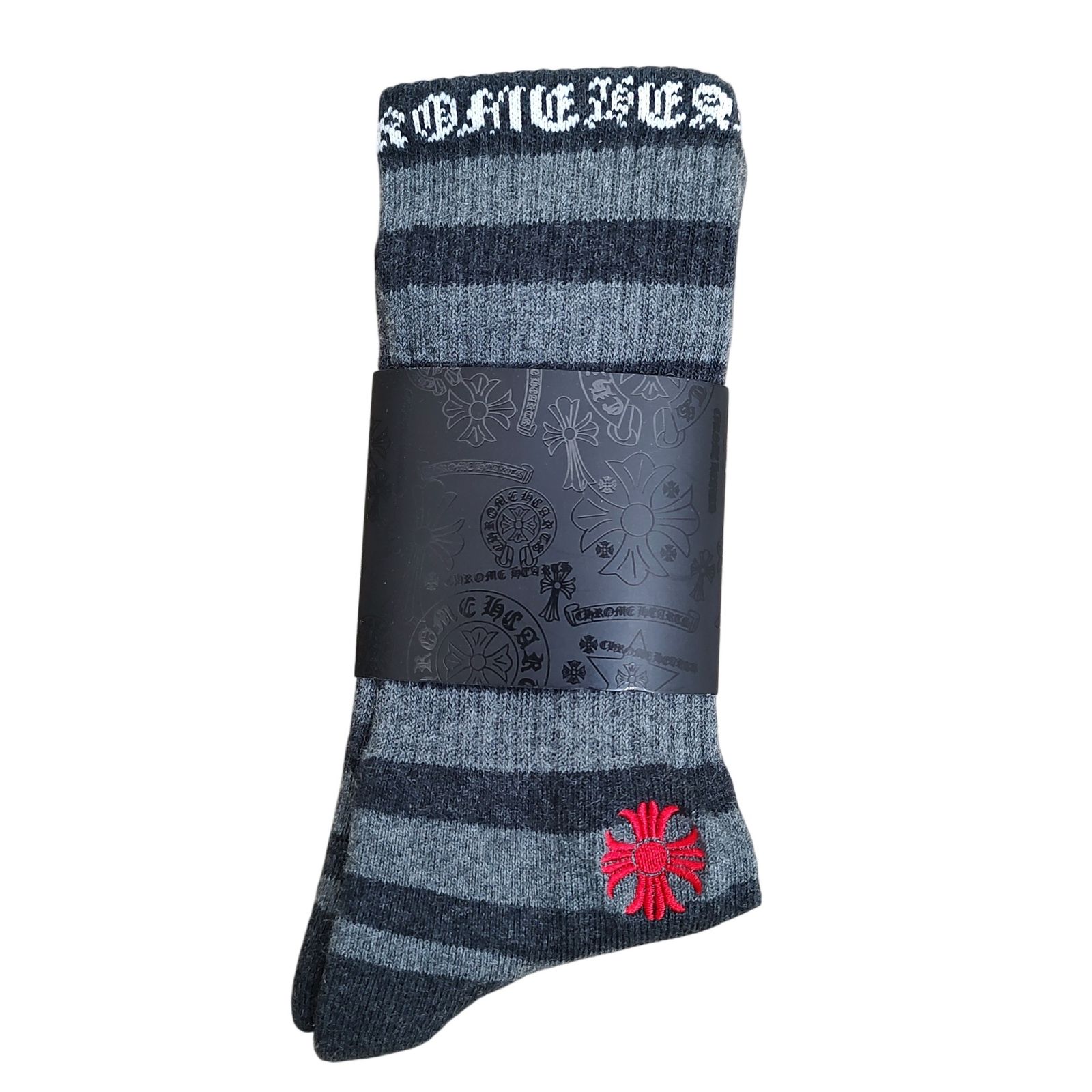 Chrome Hearts クロムハーツ CH Plus Border Socks CHプラス ボーダー