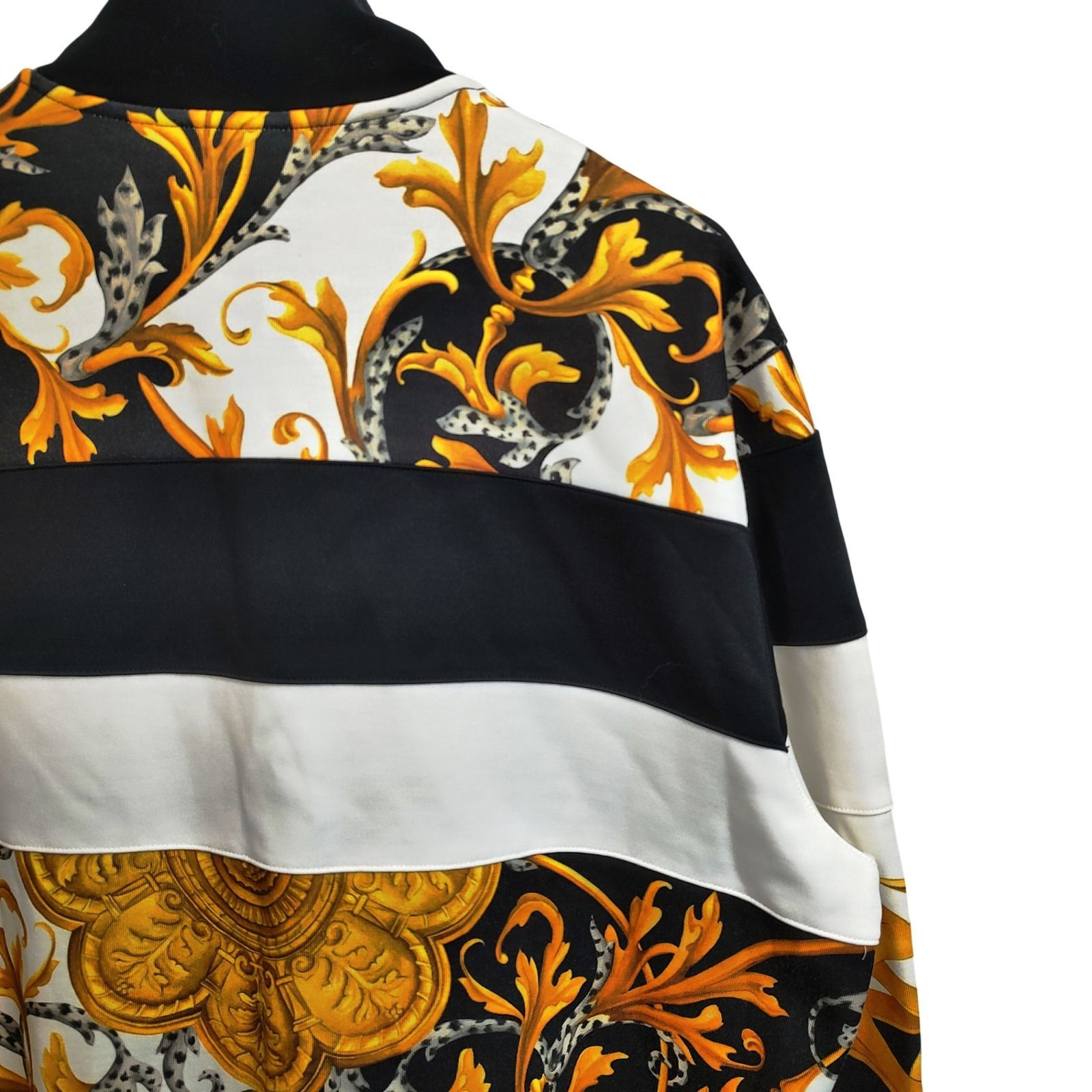 VERSACE ヴェルサーチ バロック柄 ロゴ トラックジャケット ブルゾン