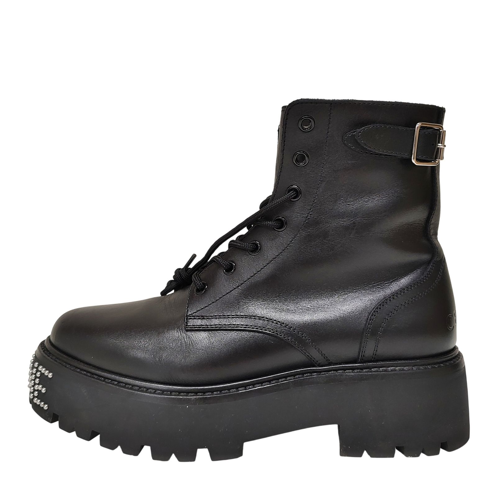 CELINE セリーヌ 22AW BULKY LACE-UP BOOT W STUDDED OUTSOL バルキー