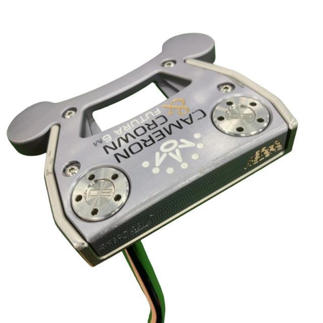 【中古】 タイトリスト SCOTTY CAMERON＆CROWN FUTURA 6M 33インチ パター PT スチール (フレックスその他) メンズ 男性用 右利き 右用 Cランク ゴルフクラブ
