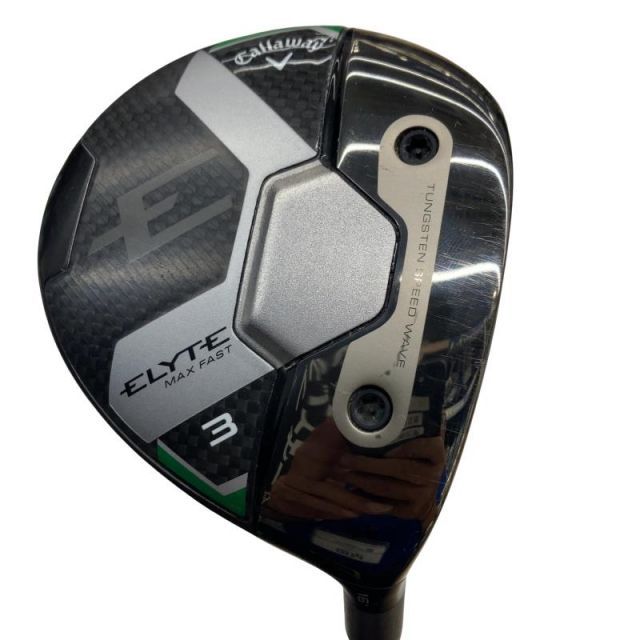 【中古】 キャロウェイ ELYTE MAX FAST 3W フェアウェイウッド FW LIN-Q GREEN 40 for CW(ELYTE FW) (フレックスS) メンズ 男性用 右利き 右用 Cランク ゴルフクラブ 24,141円