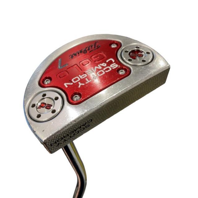 【中古】 タイトリスト SCOTTY CAMERON GoLo 7 33インチ パター PT スチール (フレックスその他) メンズ 男性用 右利き 右用 Cランク ゴルフクラブ