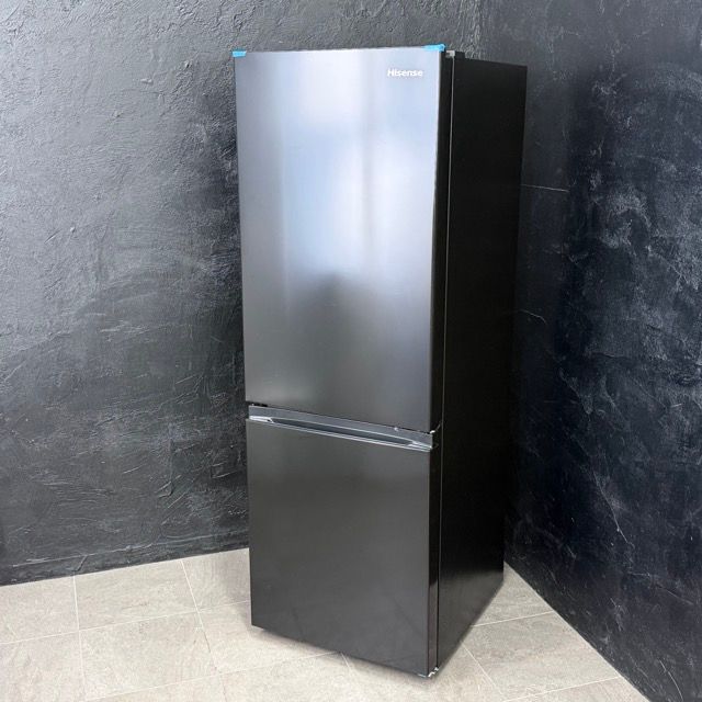 Hisense ブラック 2ドア冷蔵庫 175L 2024年製】ハイセンス 2ドア冷蔵庫