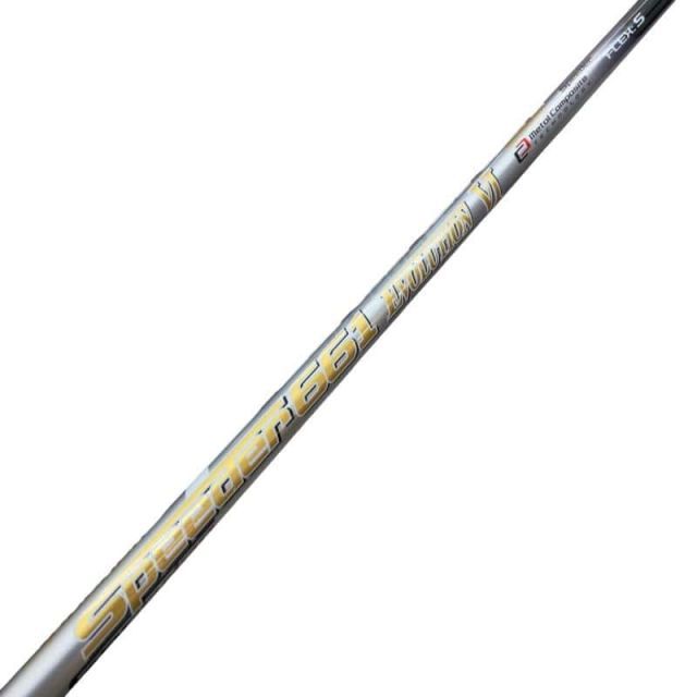 【中古】 コブラスリーブ付き(DARKSPEED系) フジクラフェアウェイウッド用 シャフト Speeder 661 EVOLUTION VI (フレックスS)Bランク ゴルフクラブ