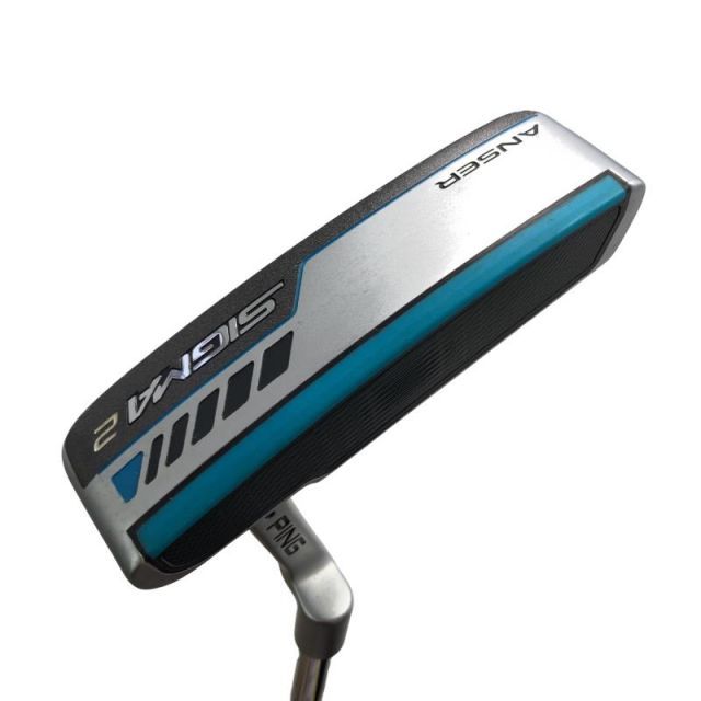 【中古】 ピン SIGMA 2 ANSER プラチナム 34インチ(PP58) パター PT スチール (フレックスその他) メンズ 男性用 右利き 右用 Cランク ゴルフクラブ