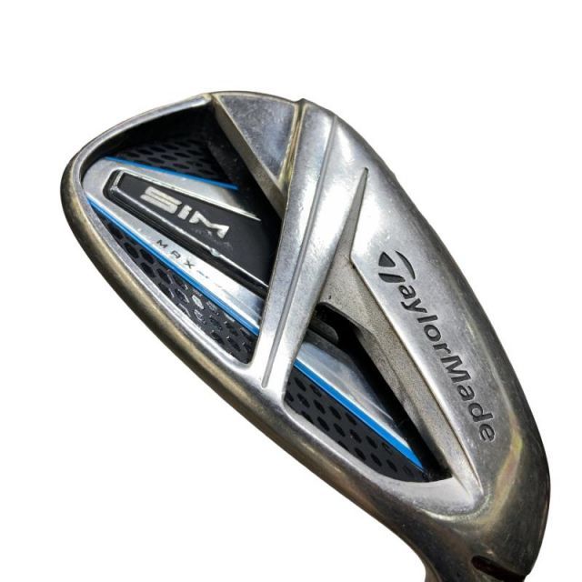 【中古】 テーラーメイド SIM MAX AW ウェッジ WG TENSEI BLUE TM60(IR) (フレックスS) メンズ 男性用 右利き 右用 Cランク ゴルフクラブ