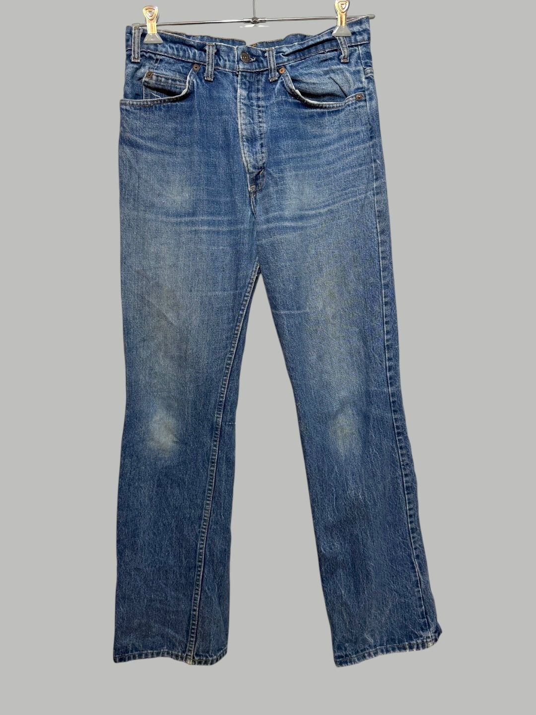 USA製 80s Levis 20517-0217 BOOTS CUT 実寸W33 L32.5 リーバイス ハチマル ブーツカットデニム 古着