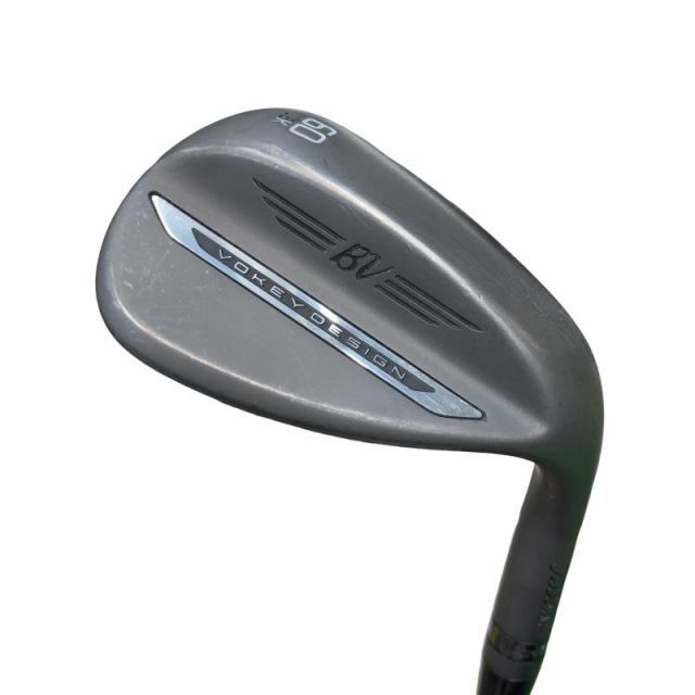 【中古】 タイトリスト VOKEY SPIN MILLED SM11 ジェットブラック 60°/06°K ウェッジ WG リシャフト (フレックスその他) メンズ 男性用 右利き 右用 Cランク ゴルフクラブ