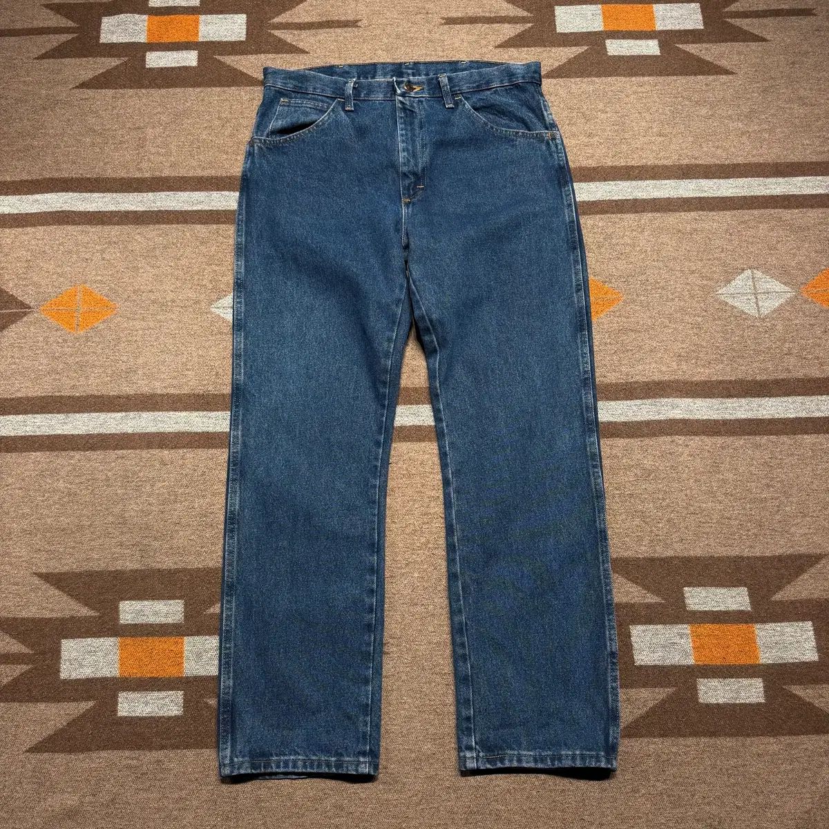 Wrangler Rustler ラスラー 00s ブラウンキャスト デニム パンツ 34 6,138円
