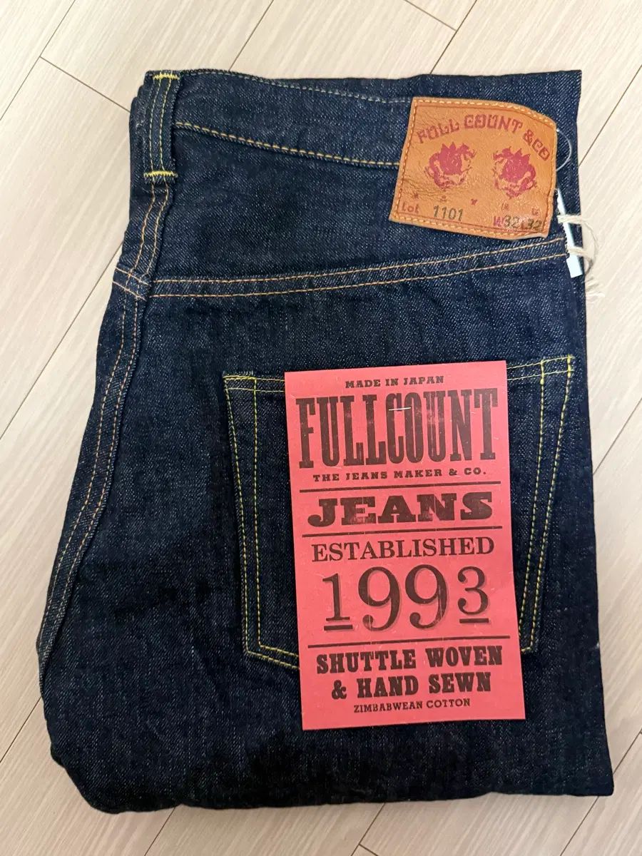 FULLCOUNT フルカウント 1101W 32 新品