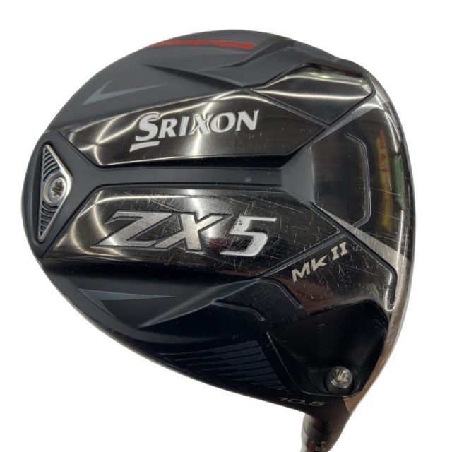 【中古】 ダンロップ SRIXON ZX5 Mk II 10.5° ドライバー DR Diamana ZX-II 50 (フレックスS) メンズ 男性用 右利き 右用 Cランク ゴルフクラブ