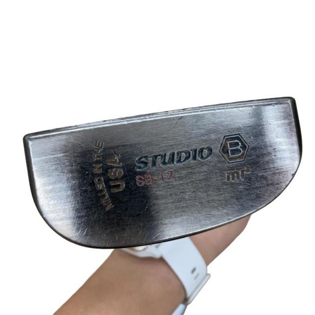 【中古】 ベティナルディ BETTINARDI STUDIO B SB-12 34インチ パター PT スチール (フレックスその他) メンズ 男性用 右利き 右用 Cランク ゴルフクラブ 8,859円