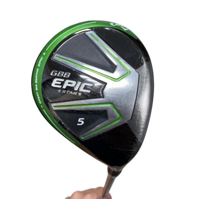 【中古】 キャロウェイ GBB EPIC STAR 5W フェアウェイウッド FW Speeder EVOLUTION for GBB (フレックスR) メンズ 男性用 右利き 右用 Cランク ゴルフクラブ