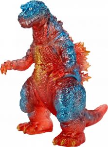 フィギュア ゴジラ（2001） レトロレッドクリアVer. 「ゴジラ・モスラ・キングギドラ 大怪獣総攻撃」 CCPミドルサイズシリーズEX PVC製塗装済み完成品【10日以内発送】