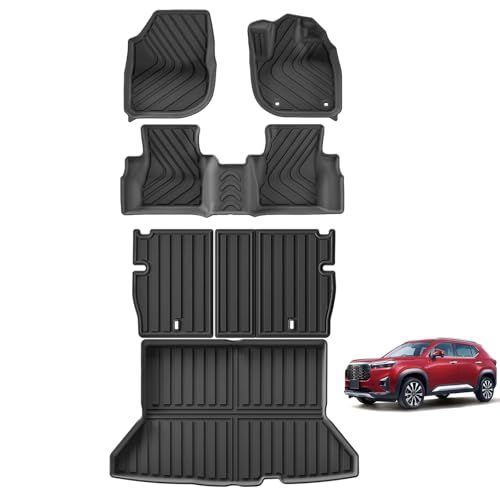 H★LUCKEASY ホンダ WR-V WRV 専用 3Dフロアマット+背もたれカバー+ラゲッジマット R6.3?現行 WR-V DG5型 カーマット 7271c8d7