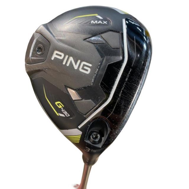 【中古】 ピン G430 MAX 3W フェアウェイウッド FW PING TOUR 2.0 CHROME 75(FW) (フレックスX) メンズ 男性用 右利き 右用 Cランク ゴルフクラブ